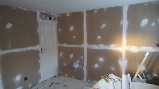 Plaster wall
